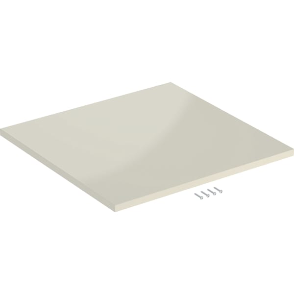 Geberit Abdeckplatte für iCon Seitenschrank B:45cm, sandgrau glänzend