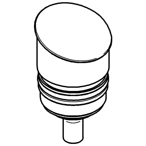 GROHE Aufputz-Umstellung 440425 für Eichelberg EH-Wannenbatterien chrom