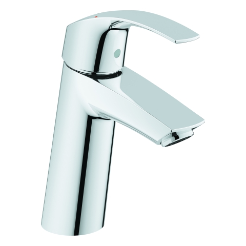 GROHE Einhand-Waschtischbatt. Eurosmart 23324_1 mittelhoch glatter Körper chrom