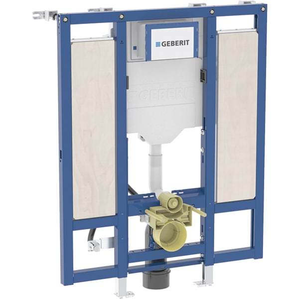 Geberit Duofix Element f. WWC, 112cm m. Sigma UP-SPK 12 cm, barrierefrei, S-H Griffe