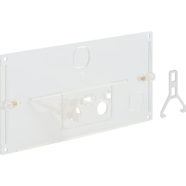 Geberit Schutzpl. mit Bügel und Hebelmechanik transparent