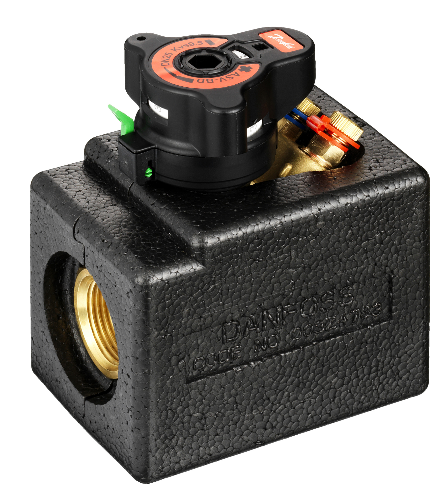 Danfoss Strangregulier- und Messventil ASV-BD 20, Impulsleit., ASV-P/PV, Rp 3/4