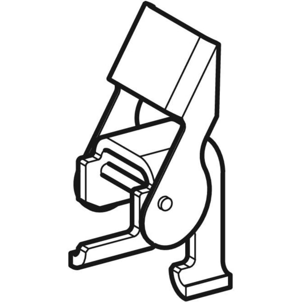 Geberit Duofix Systemschienen-Clip