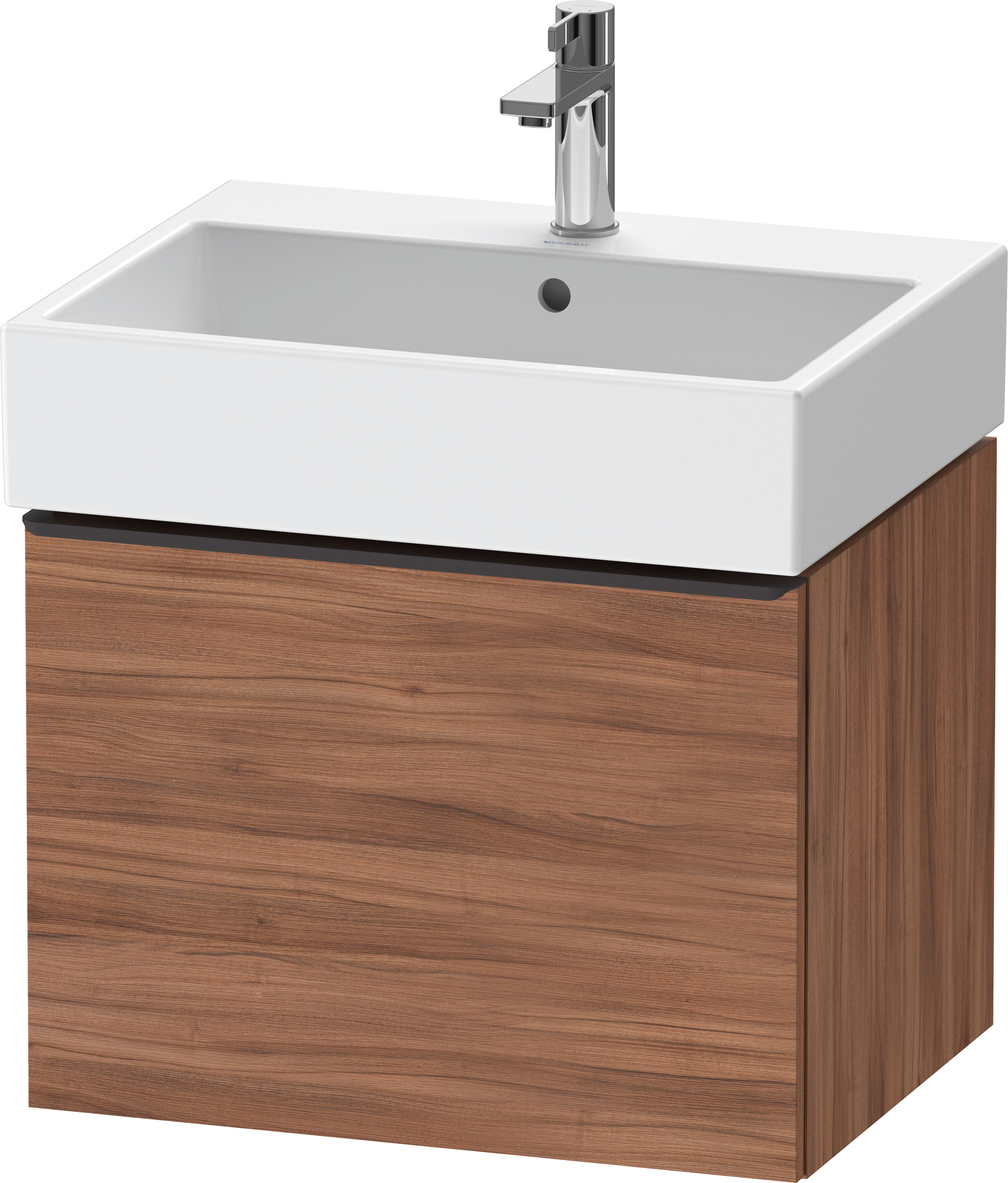 Duravit D-Neo WTU,Wdh,Ausz:1,Gr:Diamant Schw. 584x442x440mm,Nussbaum Matt, Dekor