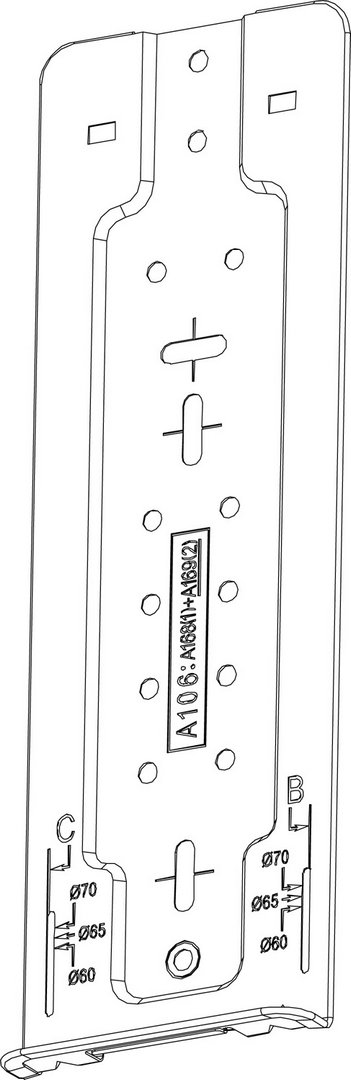 BOSCH Ersatzteil TTNR: 8750501902 Halterung