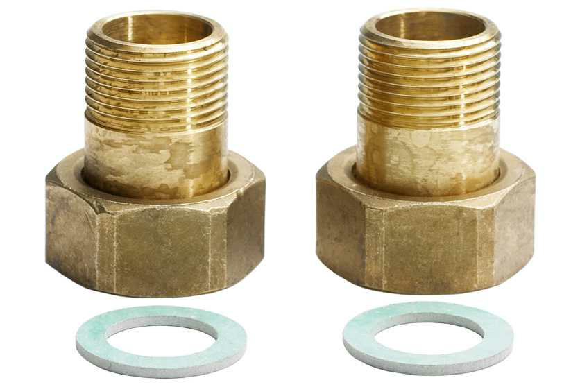 Danfoss Anschlusst. m. Anschraubenden G3/4 A / G 1 A Set mit 2 Stk.