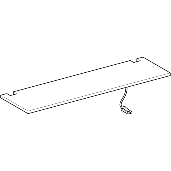 Geberit Option Plus Set Leuchten oben für Spiegelschrank, Breite 60 cm