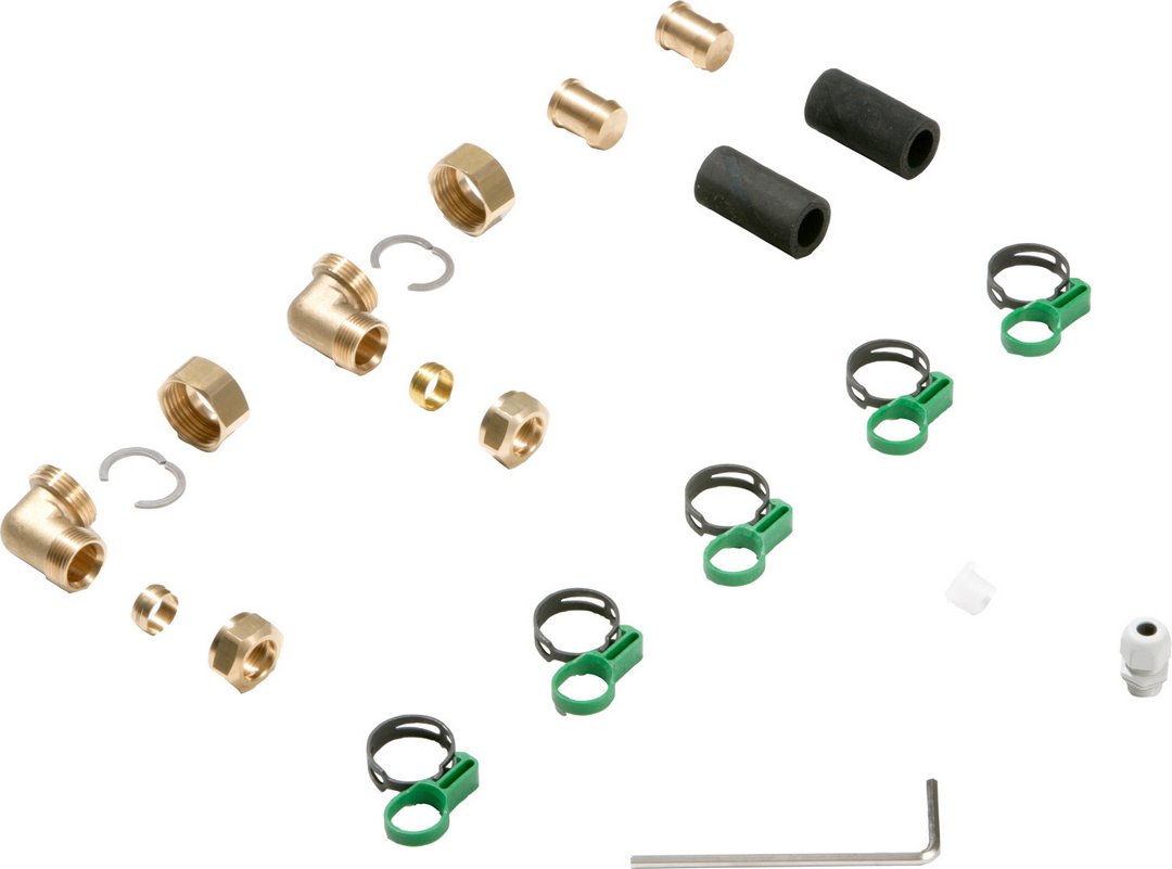 BOSCH Zubehör Solartechnik FS 12-2 Flachdach-Anschluss-Set für SO5000TF