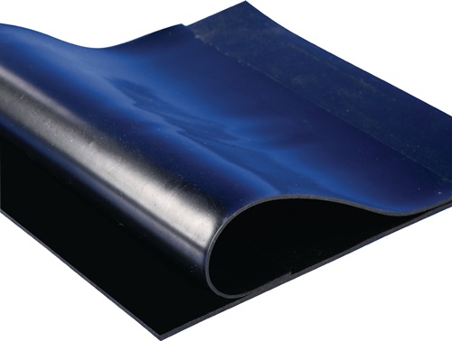 Gummiplatte B.1,20m L.10m D.4mm schwarz NR/SBR o.Gewebeeinlage Rl.MÖLLER Gummiplatte B.1,20m L.10m D.4mm schwarz NR/SBR o.Gewebeeinlage Rl.MÖLLER