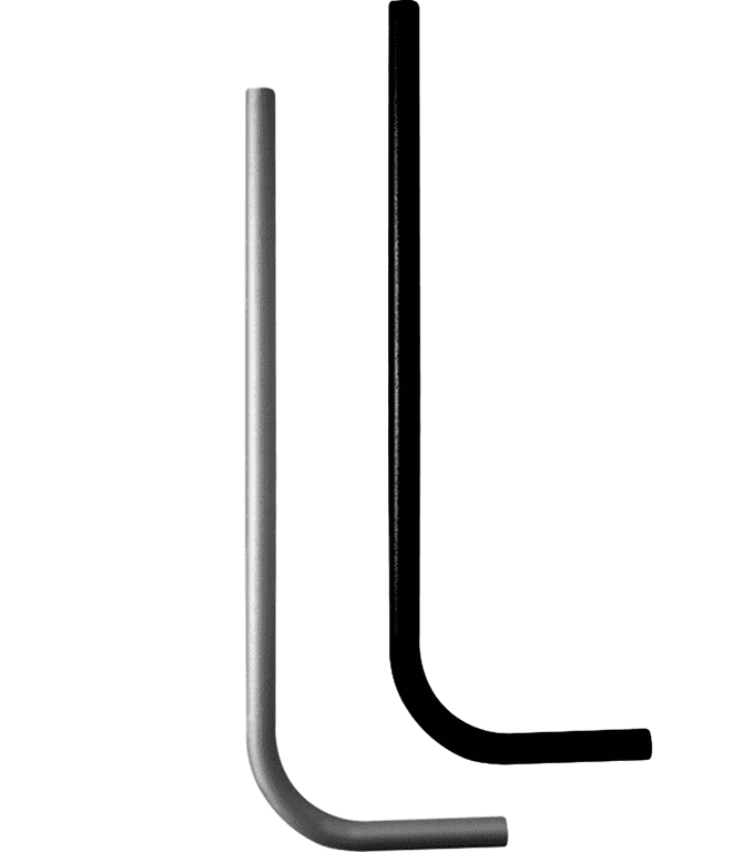 Kunststoff-Spülrohr gerade weiß für Druckspüler 3/4" 28/26mm x 700mm lang Kunststoff-Spülrohr gerade weiß für Druckspüler 3/4" 28/26mm x 700mm lang