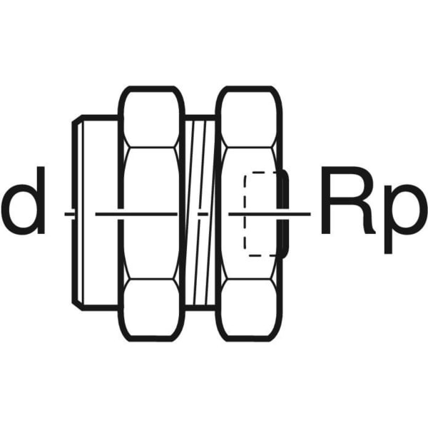 Geberit Mepla Abpressstopfen für Rohrende d63