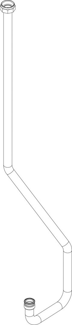 BOSCH Ersatzteil TTNR: 87186682680 Rohr Solar RL Bypass für Puffer