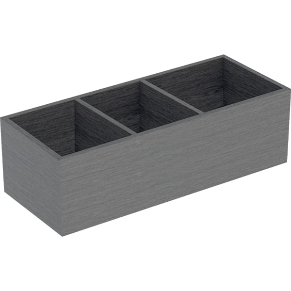Geberit VariForm Schubladeneinsatz H-Unterteilung, 15x9,8x37,3cm Geberit VariForm Schubladeneinsatz H-Unterteilung, 15x9,8x37,3cm