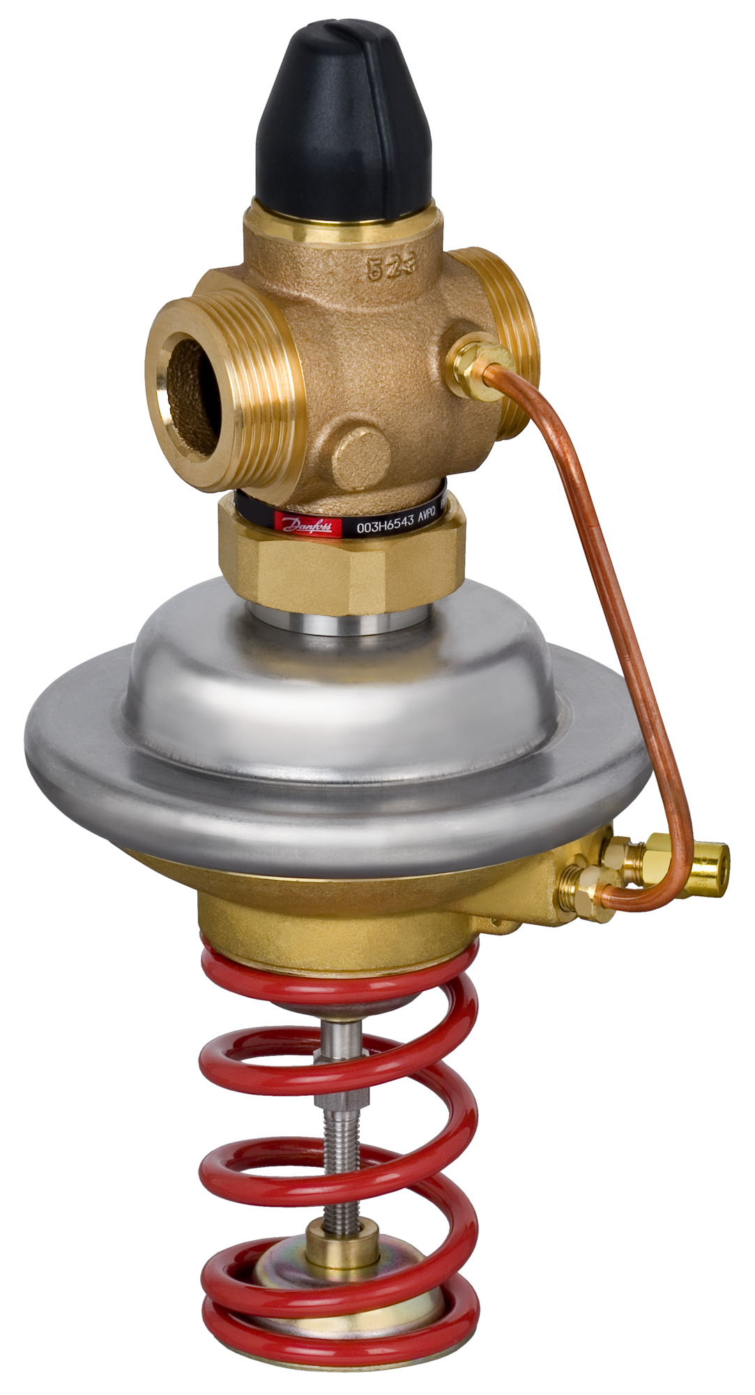 Danfoss Diff.Druck.+ V,stromreg.AVPQ DN25, Kvs 8,0, 0,3-2,0bar, G 11/4 A