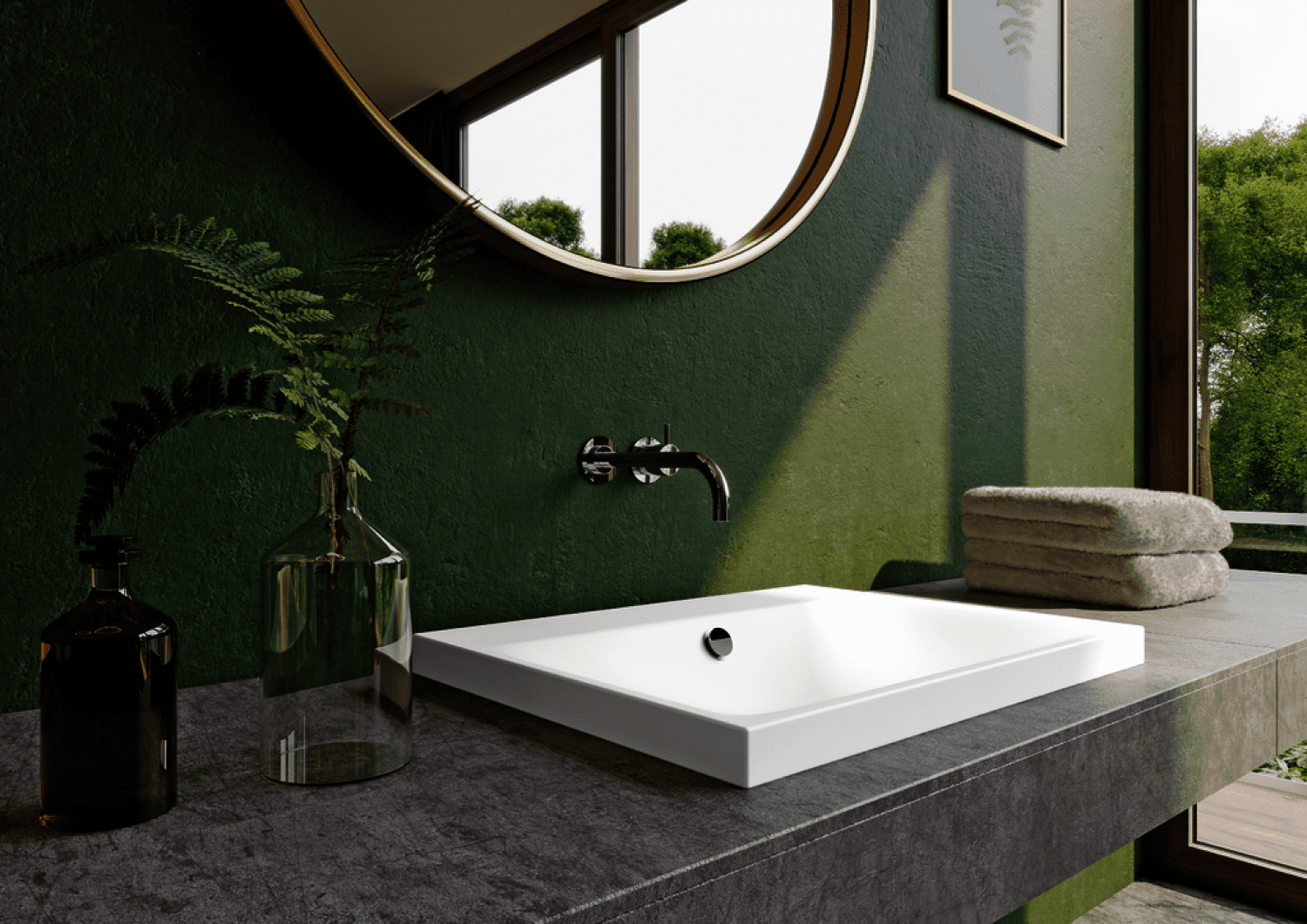 KA WB SILENIO Mod.3041,900x460mm,alpwe, PEFF,AD,m. 1HL,mÜL,chr