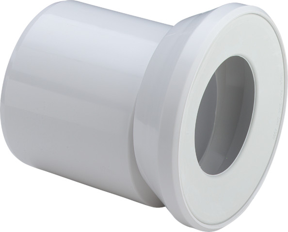 Viega WC Anschlussstutzen 3815.1 in 255mm Kunststoff weiss