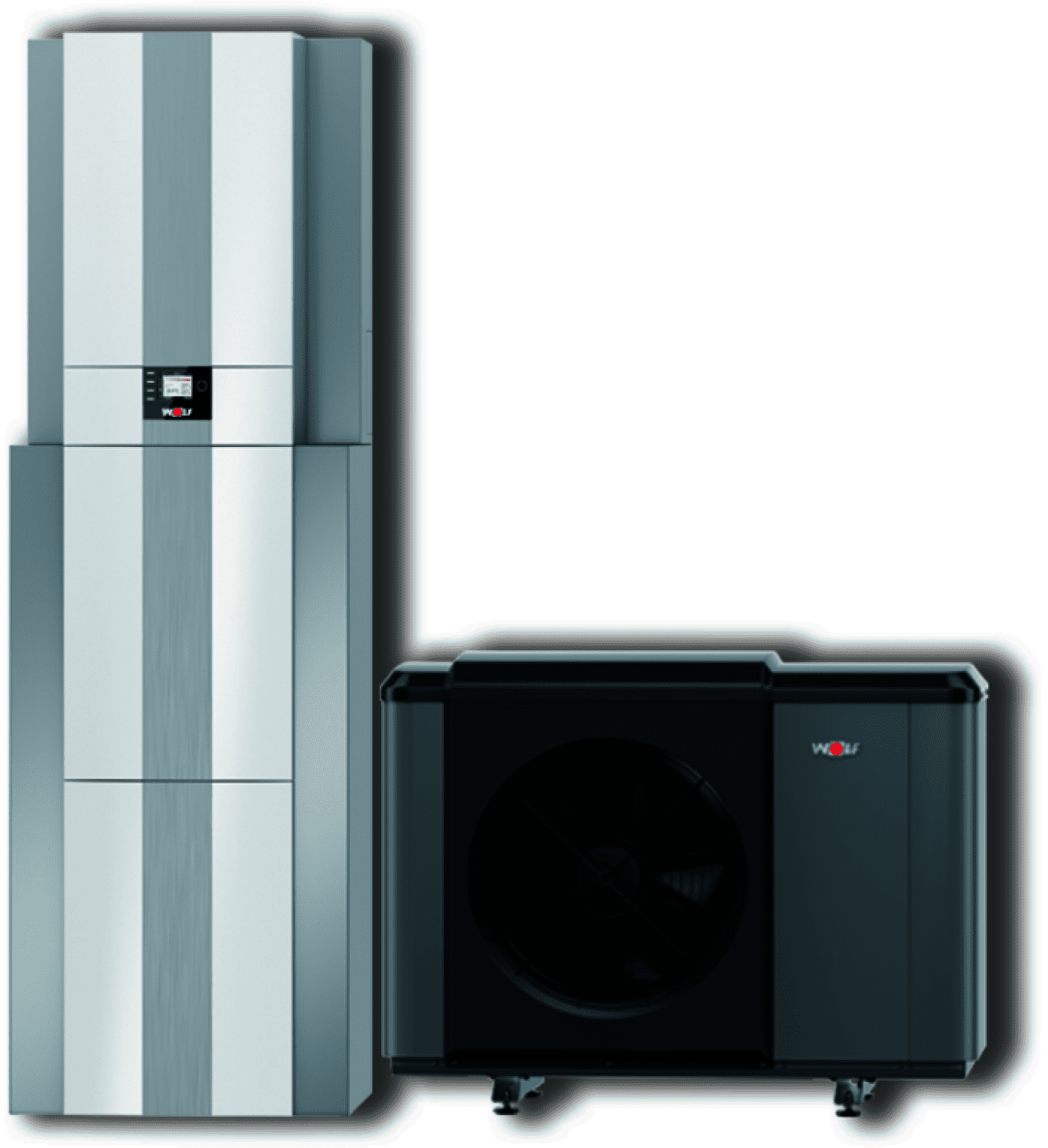 Wolf WP-Center CHC-Monoblock 10/200-35 inkl. CHA10/400V+Speicher+Puffer+BM-2