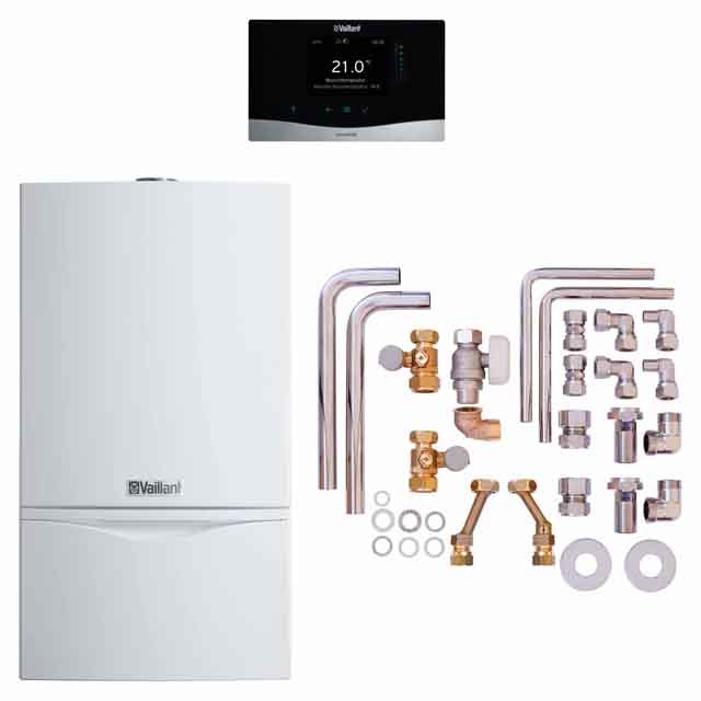 Vaillant Paket 6.214/2 atmoTEC plus VCW244/4-5A E,sensoHOME 380/2, AustZub