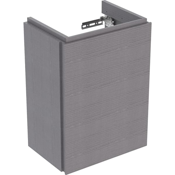 Geberit Xeno2 Unterschrank f. Handwaschbecken mit 1 Tür, 38x52,5x26,5cm, sculturagrau
