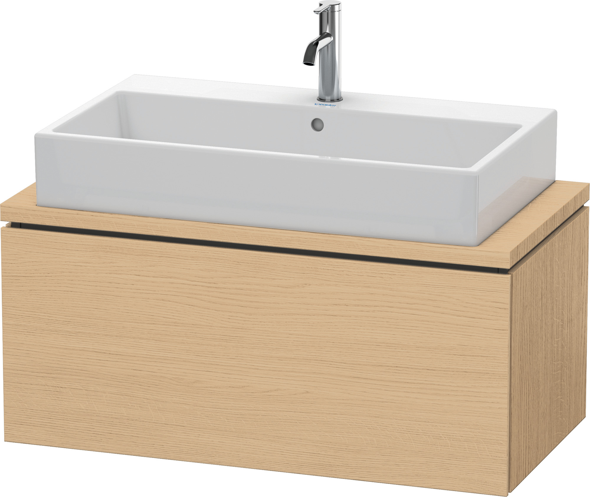 Duravit WTU f.Console Comp.L-Cube 400x920x477 1 Auszug, Eiche Natur