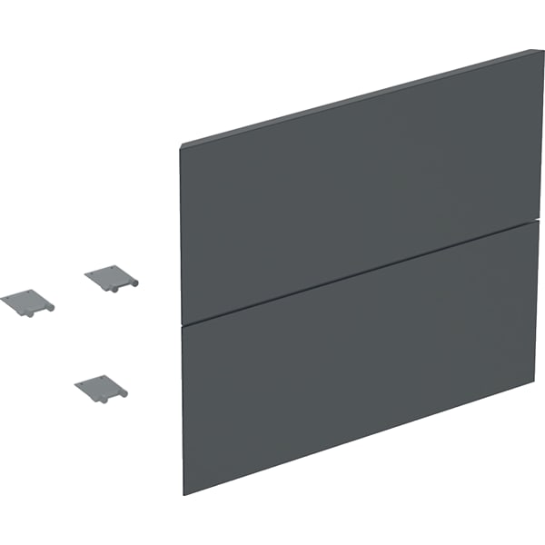 Geberit Set Schubl.-Frt für ONE US, 2 Schubl. für WT B:60cm, schwarz matt