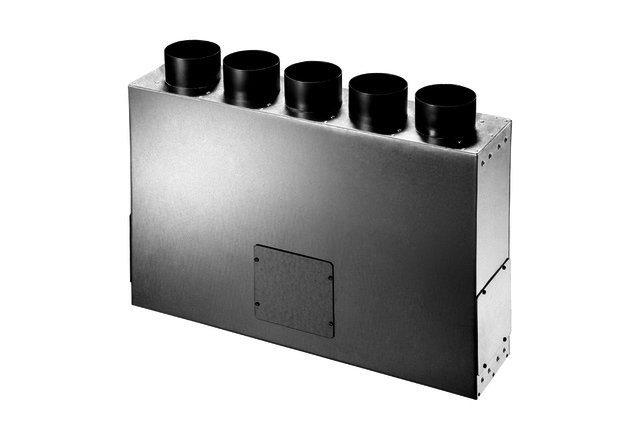 Maico Luftverteile aus Blech MF-BV90-125-5 5 Anschlüsse,Anschluss Flexrohr MF-F90
