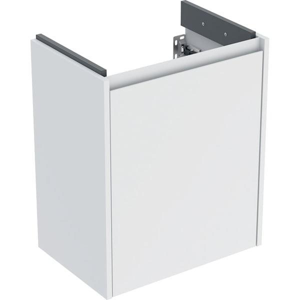 Geberit Renova Compact US für WT, mit 1 Tür 50x60,5x33,7cm, weiß/l. seidenmatt