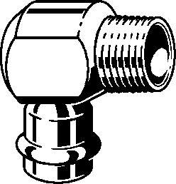Viega Winkel 90 Grad mit SC Temponox 1714.1 in 15mmxR1/2 Stahl nichtrostend