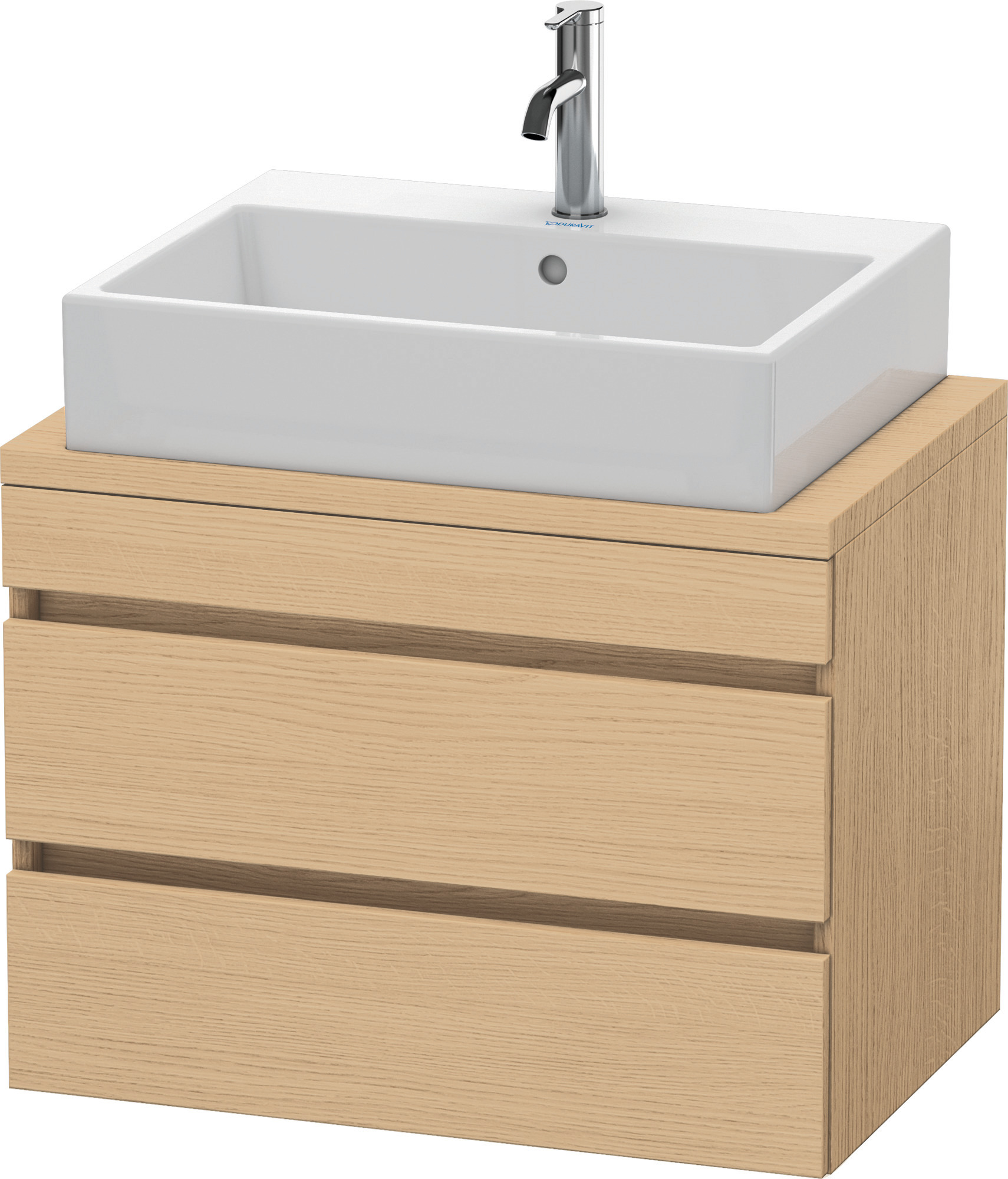 Duravit WTU DuraStyle f. Konsole 512x700x478 2SchKa, Eiche Natur