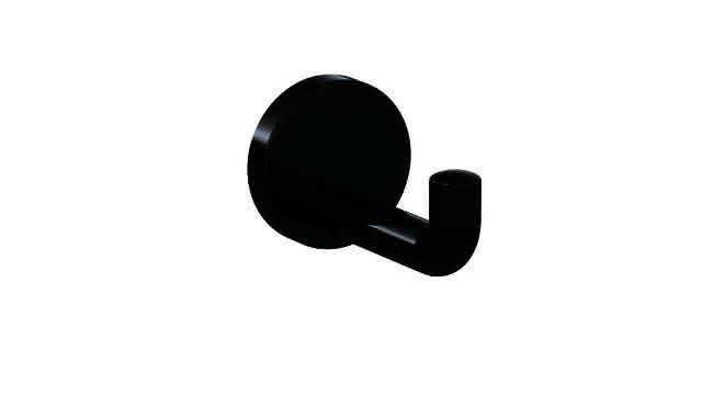 HEWI Einzelhaken Ser 477, d:70mm tiefschwarz