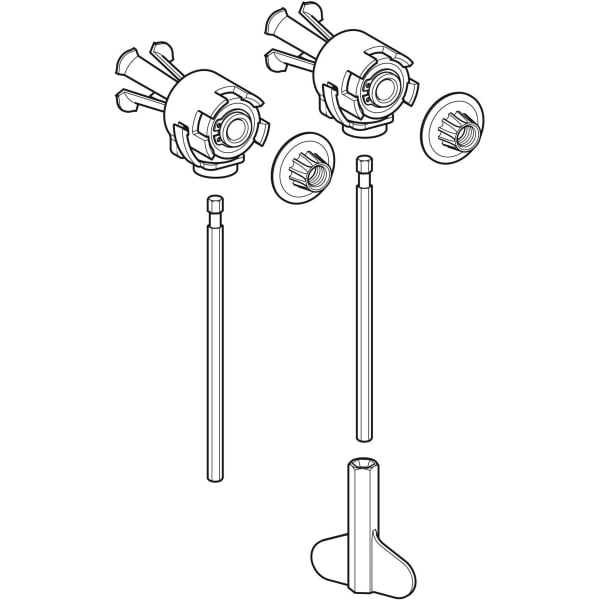 Geberit Befestigungsset für Wandbidet