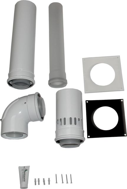 Wolf Anschluss-Set DN80/125 - B33 Steigleitung DN80, raumluftabhängig
