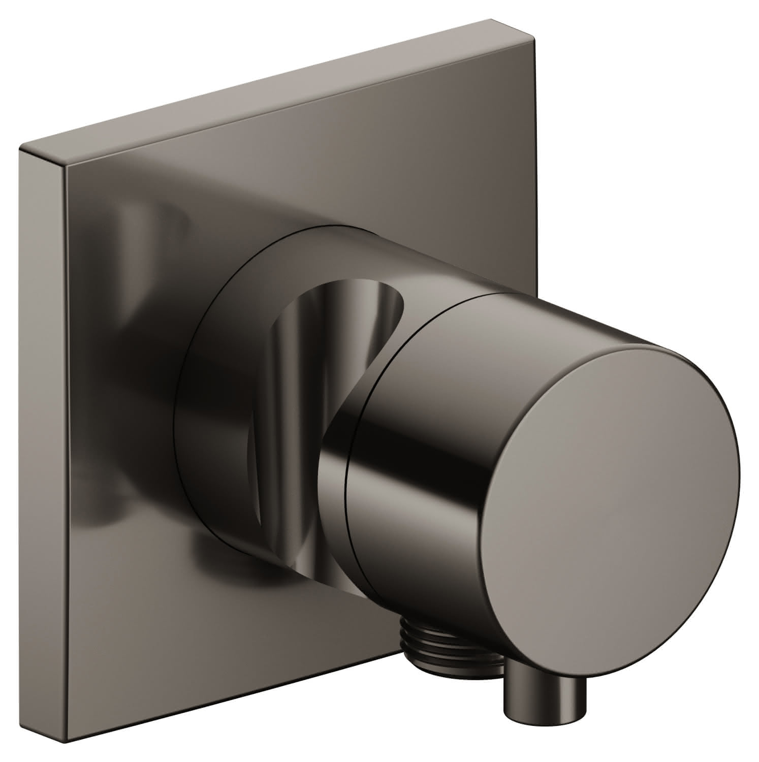 KEUCO 2-Wege Ab-u.Umstellv.IXMO Comf.59557, Schlauchanschl./Brauseh.eckig,Nickel geb