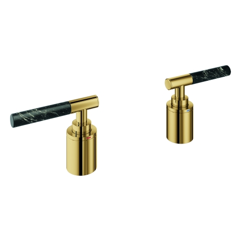 GROHE Hebelgriffe Atrio Private C. 48465 Vanilla Noir Caesarstone cool sunrise