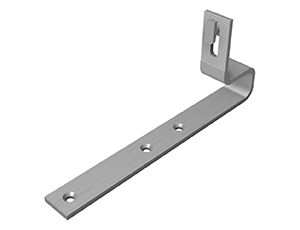 Dachhaken, Schiefer, Edelstahl, mit Hammerkopfschraube (2 Stück)