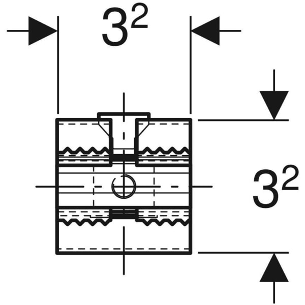 Geberit GIS Profilverbinder