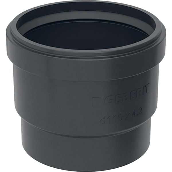 Geberit PE Steckmuffe mit Lippendichtung d75 L8,8