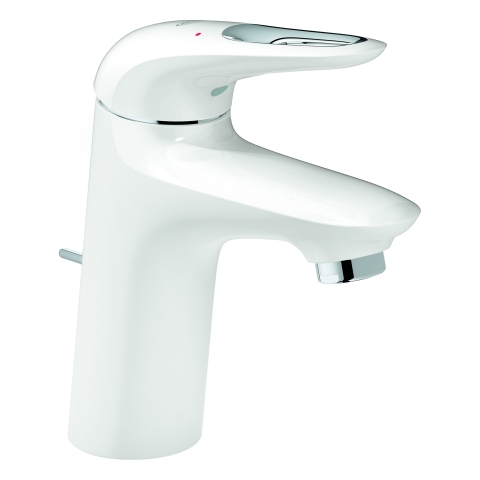 GROHE EH-WT-Batterie Eurostyle 23374_3 S-Size Mittelst. kalt moon white/chrom