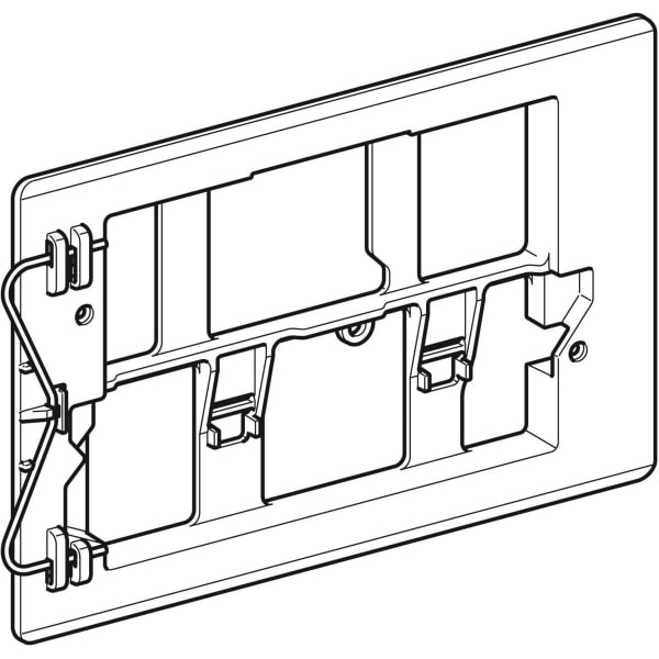 Geberit Befestigungsrahmen für Kappa und Artline