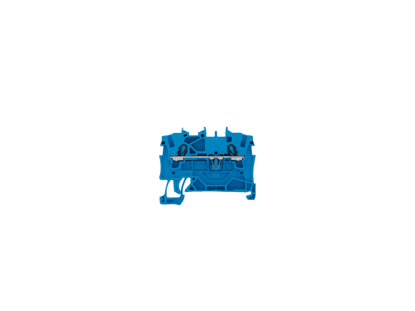 2 Leiter Durchgangsklemme blau 2,5mm2 für dynamic 2 Leiter Durchgangsklemme blau 2,5mm2 für dynamic