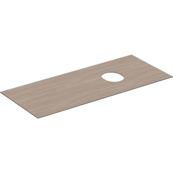 Geberit VariForm Abdeckplatte für US f. AS-WT mit 2 und 3 Schubl. B=120cm, Eiche