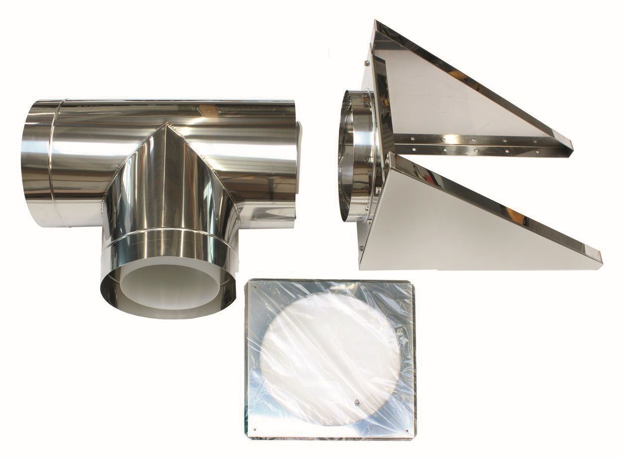 Vaillant Außenwandanschluss 250/350 mm für Fassadenverlegung konz. PP/Edelst. Vaillant Außenwandanschluss 250/350 mm für Fassadenverlegung konz. PP/Edelst.