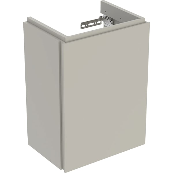 Geberit Xeno2 Unterschrank f. Handwaschbecken mit einer Tür, 38x52,5x26,5cm, greige