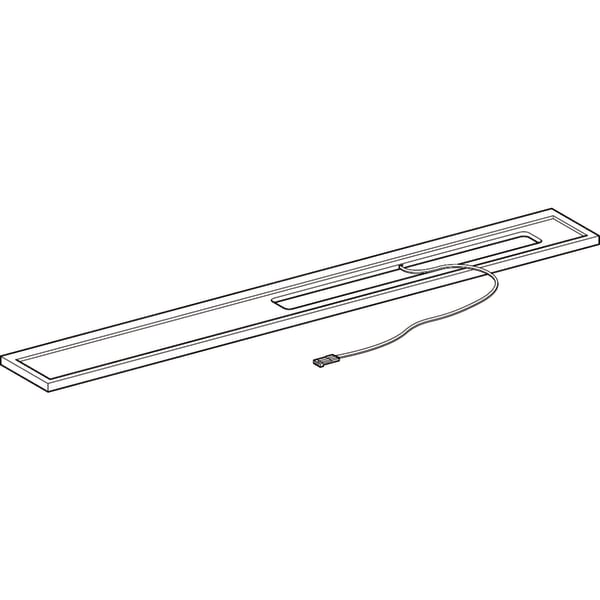 Geberit Set Leuchte oben für Option Plus Spiegelschrank, Breite 120 cm