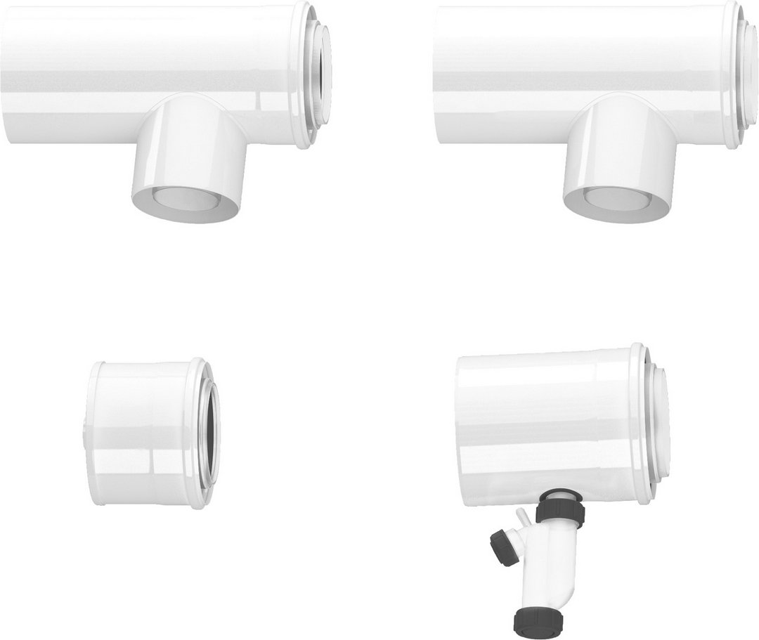 BOSCH Abgaszubehör FC-Set110-C93x Grundbausatz Kaskade C93x, d:110/160