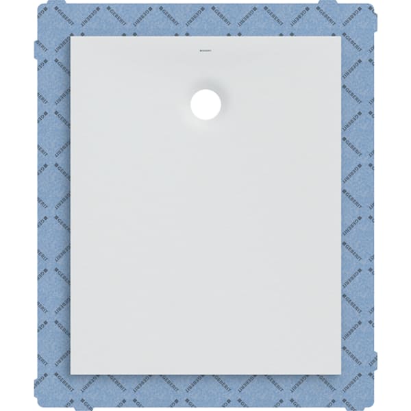 Geberit Olona Duschwanne 100 x 80 cm rechteckig, mit Dichtvlies, weiß matt