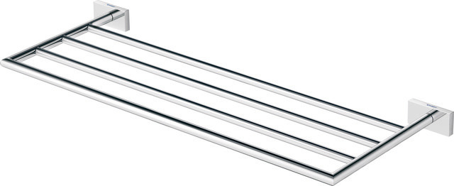 DU Karree Handtuchablage, Chrom, 240x668x35