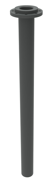 Jung S-ZUBEHÖR ROHRLEITUNG DN80 PE 1000MM F-STÜCK