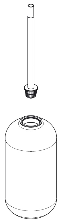 Gruenbeck Druckflasche gefüllt zu softliQ:SC/SD/SE18,MC,MD32