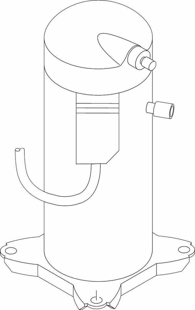 BOSCH Ersatzteil TTNR: 87382000580 Kompressor AEH-60 3ph